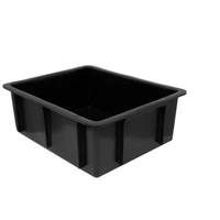 Caixa Organizadora 15 Litros - Sem Tampa - PRETA - imagem 2