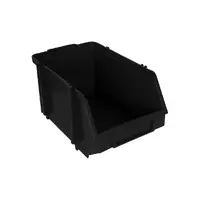 Gaveteiro Plástico Bin Nº5 Preto - imagem 1