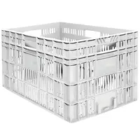 Caixa Plástica Agrícola Vazada - 30kg 60 Litros - BRANCA - imagem 1