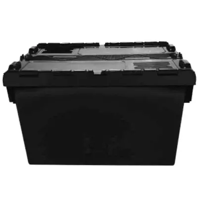 Caixa Plástica ALC 6437 65 Litros - PRETA