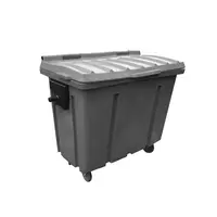 Contentor Plástico 700 Litros - CINZA - imagem 1