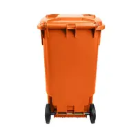 Carro Coletor 240 Litros - LARANJA - imagem 7