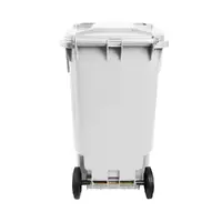 Carro Coletor 240 Litros - BRANCO - imagem 4