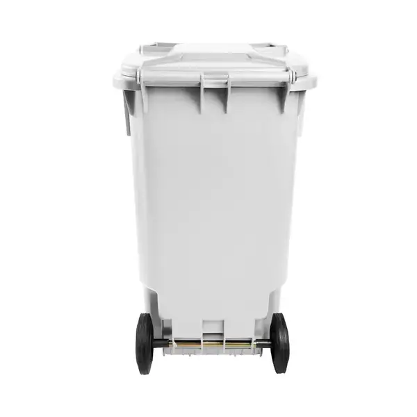 Carro Coletor 240 Litros - BRANCO