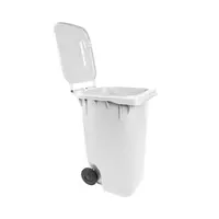 Carro Coletor 240 Litros - BRANCO - imagem 7