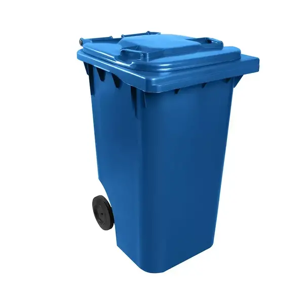 Carro Coletor 240 Litros - AZUL