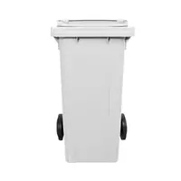 Carro Coletor de lixo 120 Litros - BRANCO - imagem 1