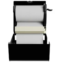 Dispenser c/ Alavanca - p/ Papel Toalha Bobina - Preto- Nobre - imagem 4