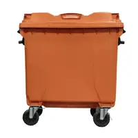 Container de Plástico Injetado 1000 Litros - MARROM - imagem 2