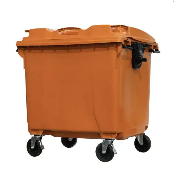 Container de Plástico Injetado 1000 Litros - MARROM