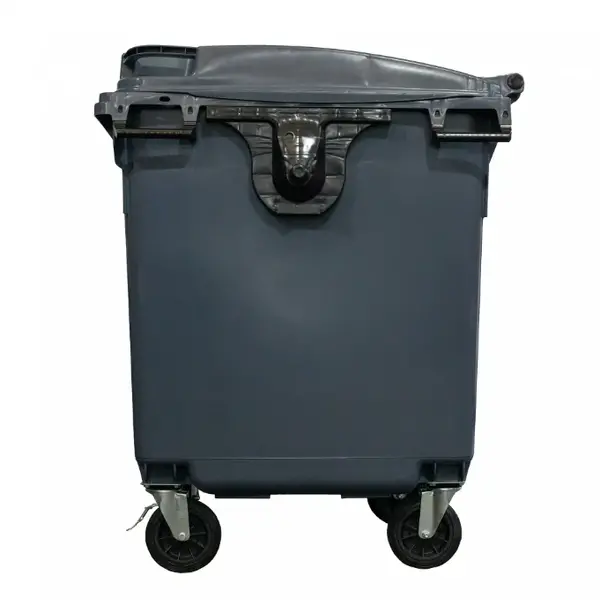 Container de Plástico Injetado 1000 Litros - CINZA