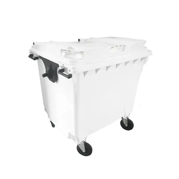 Container de Plástico Injetado 1000 Litros - BRANCO