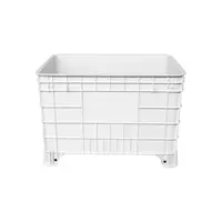 Caixa Plástica Gruplast  372 Litros Empilhável Sem Tampa Preta - imagem 2