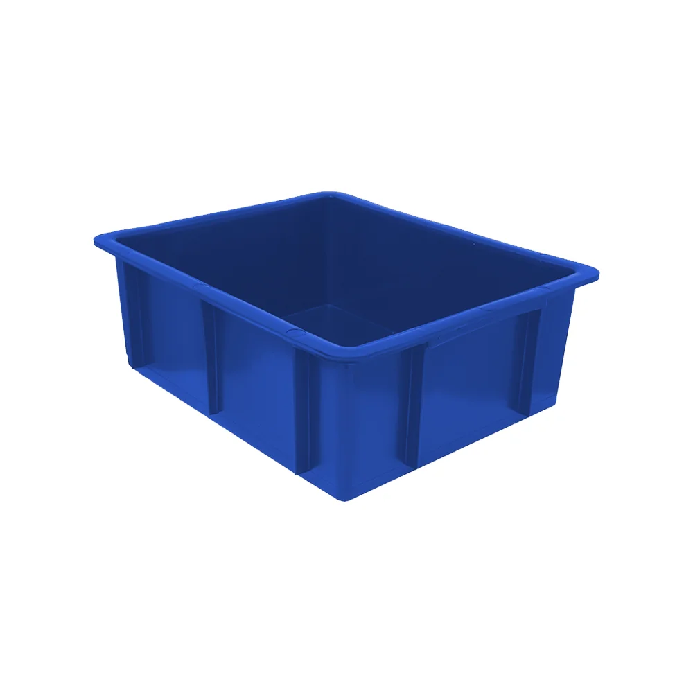 Caixa Organizadora 15 Litros - Com Tampa - AZUL