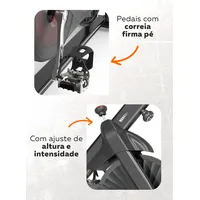 Bike Spinning Bedinfit BF5-201 | Suporta 145kg | Silenciosa e Robusta - imagem 3