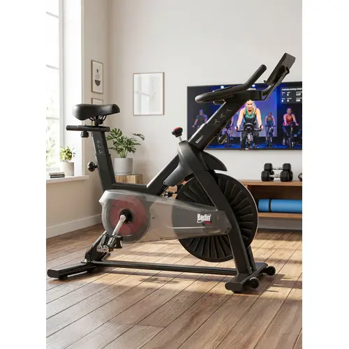 Bicicleta Ergométrica Spinning Bedinfit BF5-201 – Profissional Residencial, até 145kg, Silenciosa