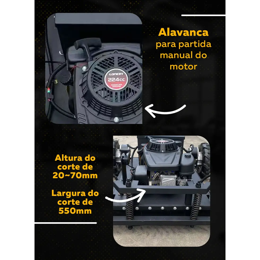 Cortador de Grama Bs-550D-T
