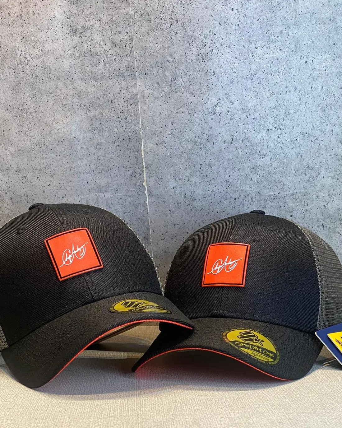 Boné Preto e Cinza, Patch | Chefe Andrezão