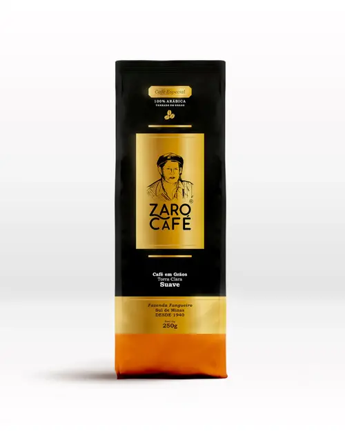 Zaro Cafe Especial Suave em Graos 250g
