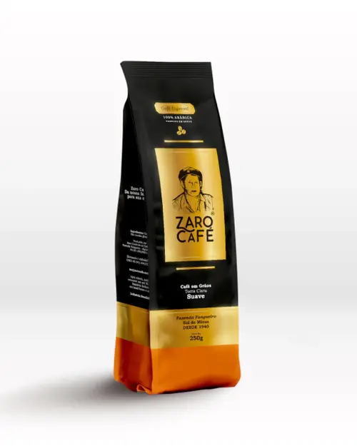 Zaro Cafe Especial Suave em Graos 250g