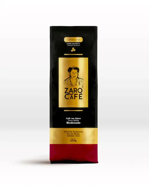 Zaro Cafe Especial Moderado em Graos 250g