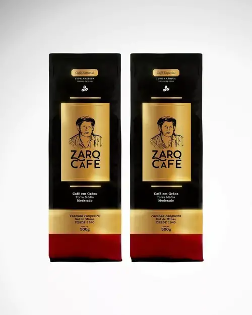 Zaro Cafe Especial Moderado em Graos 1Kg
