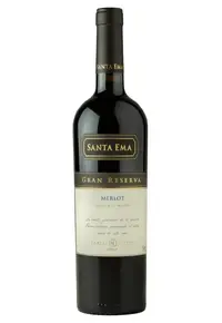 Vinho Chileno Santa Ema Gran Reserva Merlot 750ml - Elegância e Estrutura - imagem 1