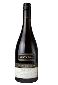 Vinho Pinot Noir Gran Reserva Chileno Santa Ema 750ml - Aromas de frutas vermelhas e especiarias - imagem 1