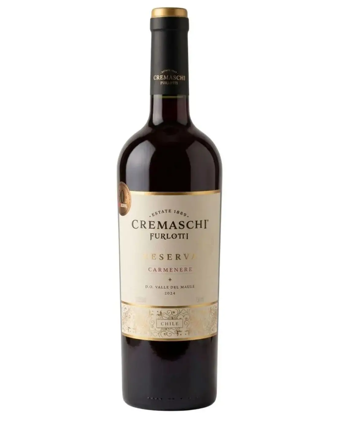 Vinho Chileno Cremaschi Furlotti Reserva Carménère 750ml - Aromático e Equilibrado