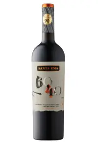 Vinho Chileno Santa Ema 60/40 Cabernet Sauvignon & Carménère 750ml - Elegante e Estruturado - imagem 1