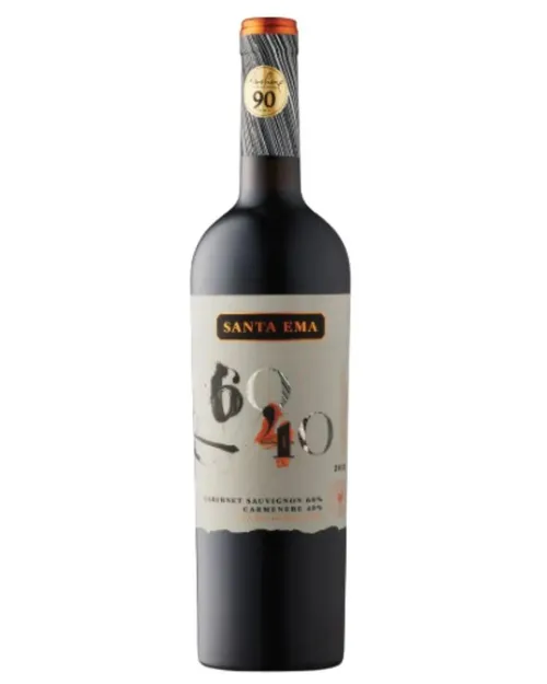 Vinho Chileno Santa Ema 60/40 Cabernet Sauvignon & Carménère 750ml