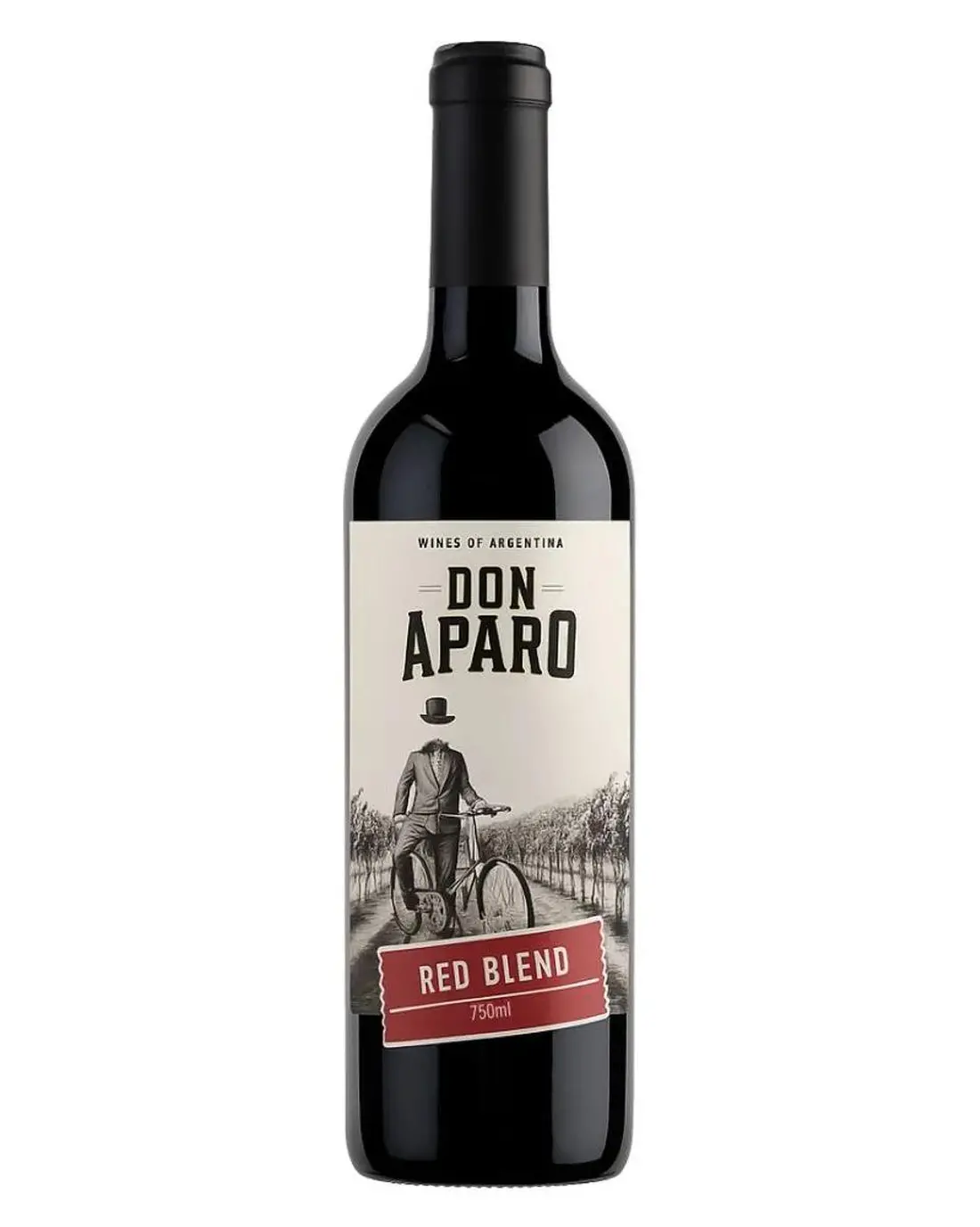 Vinho Red Blend Argentino Don Aparo 750ml - Elegante Blend de Bonarda, Sangiovese e Tempranillo