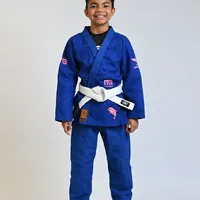 Kimono Infantil ITG Amazônia Boto Rosa Azul - imagem 14