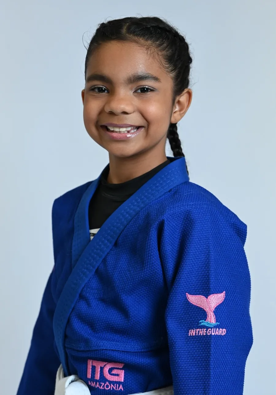 Kimono Infantil ITG Amazônia Boto Rosa Azul