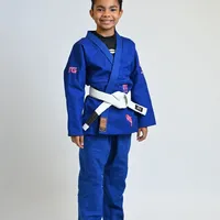 Kimono Infantil ITG Amazônia Boto Rosa Azul - imagem 12