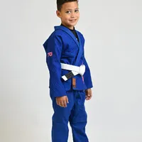 Kimono Infantil ITG Amazônia Boto Rosa Azul - imagem 10