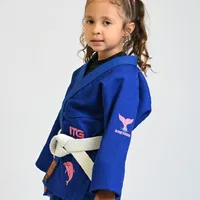 Kimono Infantil ITG Amazônia Boto Rosa Azul - imagem 11