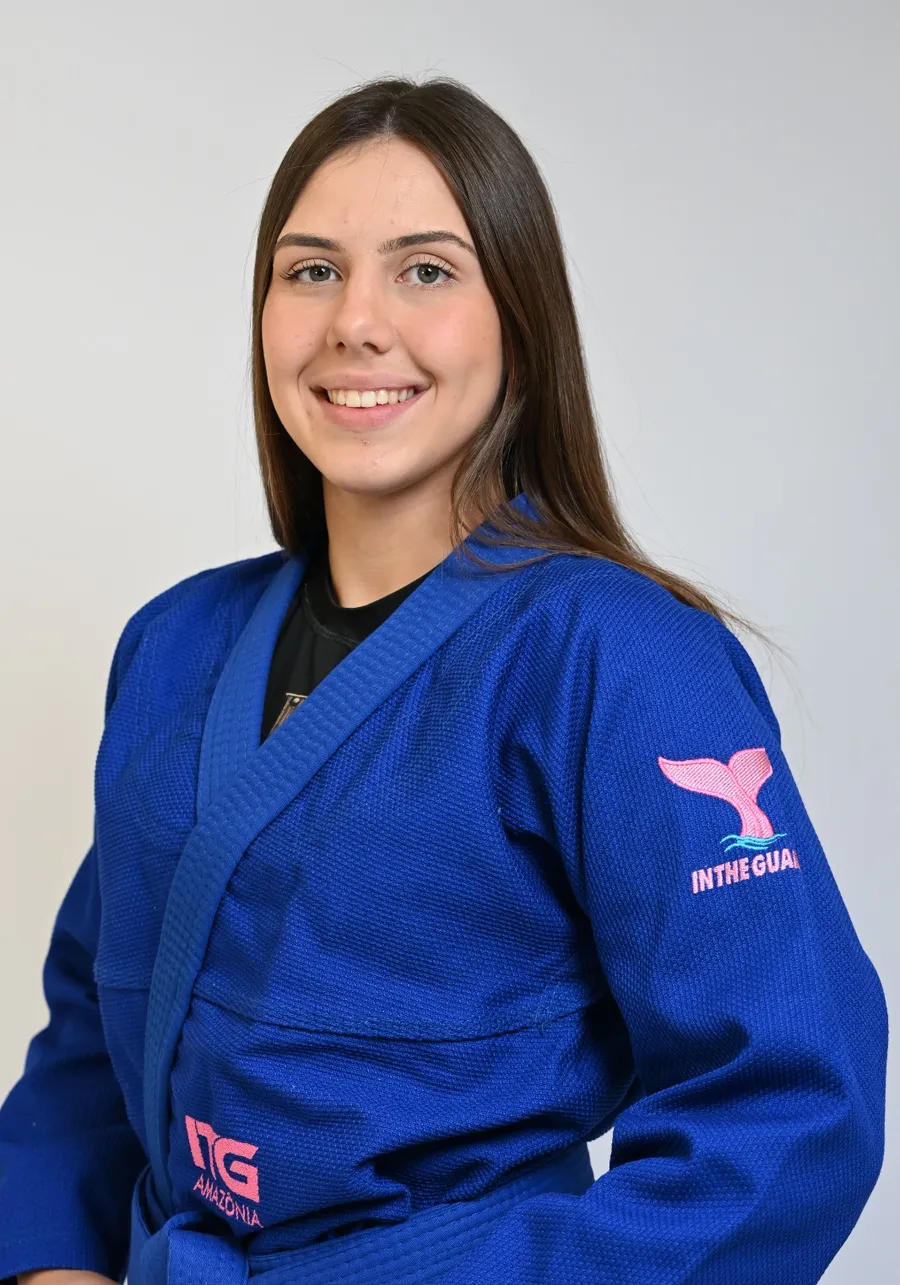 Kimono In The Guard Jiu-Jitsu AMAZÔNIA BOTO ROSA Azul