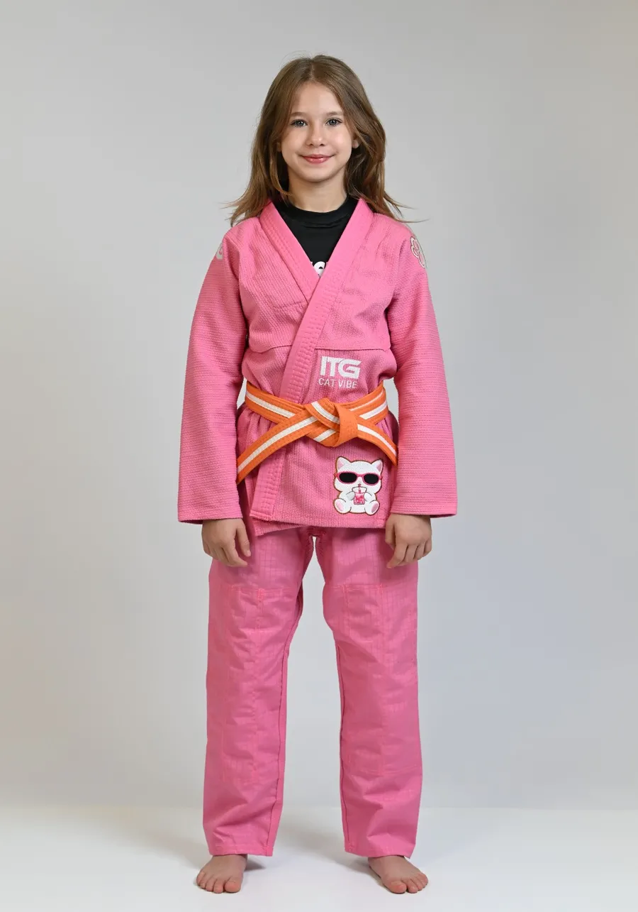Kimono Infantil Cat Vibe