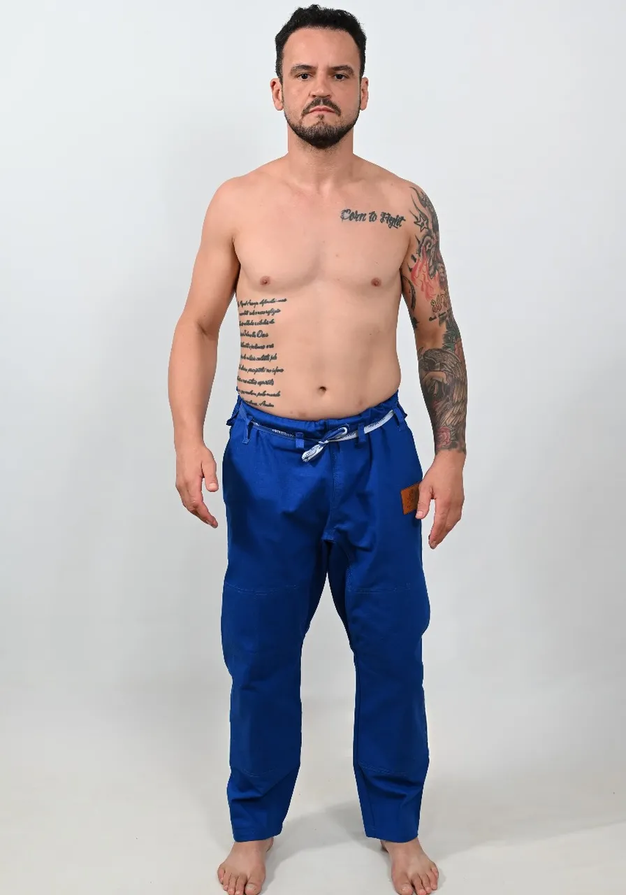 Calça de Kimono Pro Azul