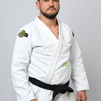 Kimono Jiu Jitsu Green In The Guard - Branco - imagem 5