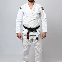 Kimono Jiu Jitsu Green In The Guard - Branco - imagem 1