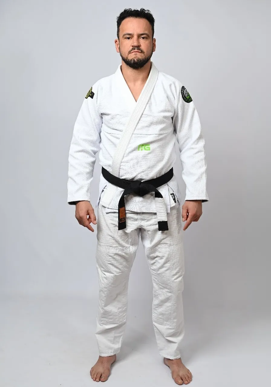 Kimono In The Guard Jiu-Jitsu Green Branco