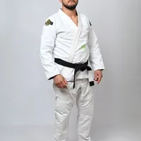 Kimono Jiu Jitsu Green In The Guard - Branco - imagem 2