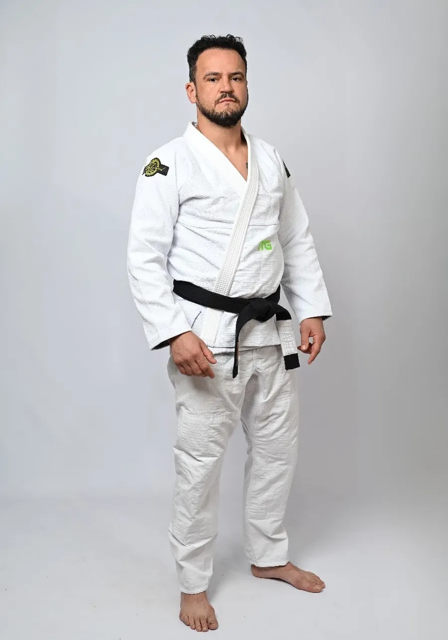 Kimono Jiu Jitsu Green In The Guard - Branco