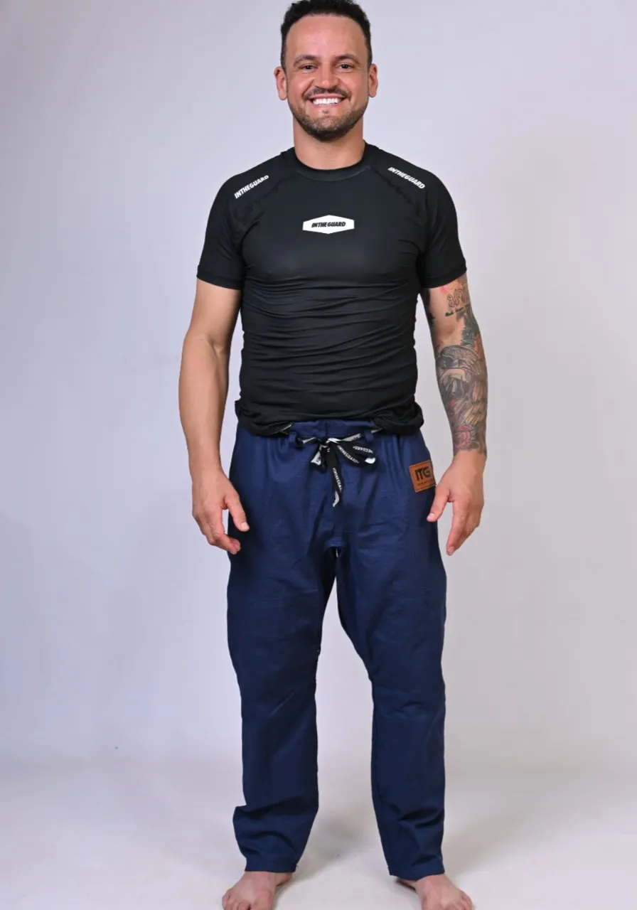 Calça de Kimono Marinho