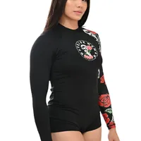 Body Feminino Jiu-Jitsu Red - imagem 6
