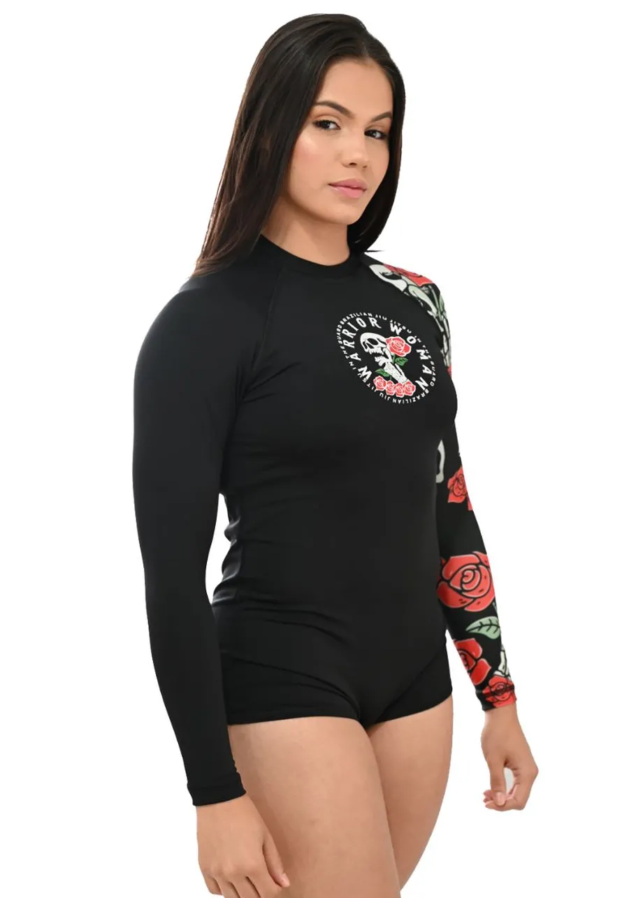 Body Feminino Jiu-Jitsu Red