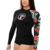 Body Feminino Jiu-Jitsu Red - imagem 3