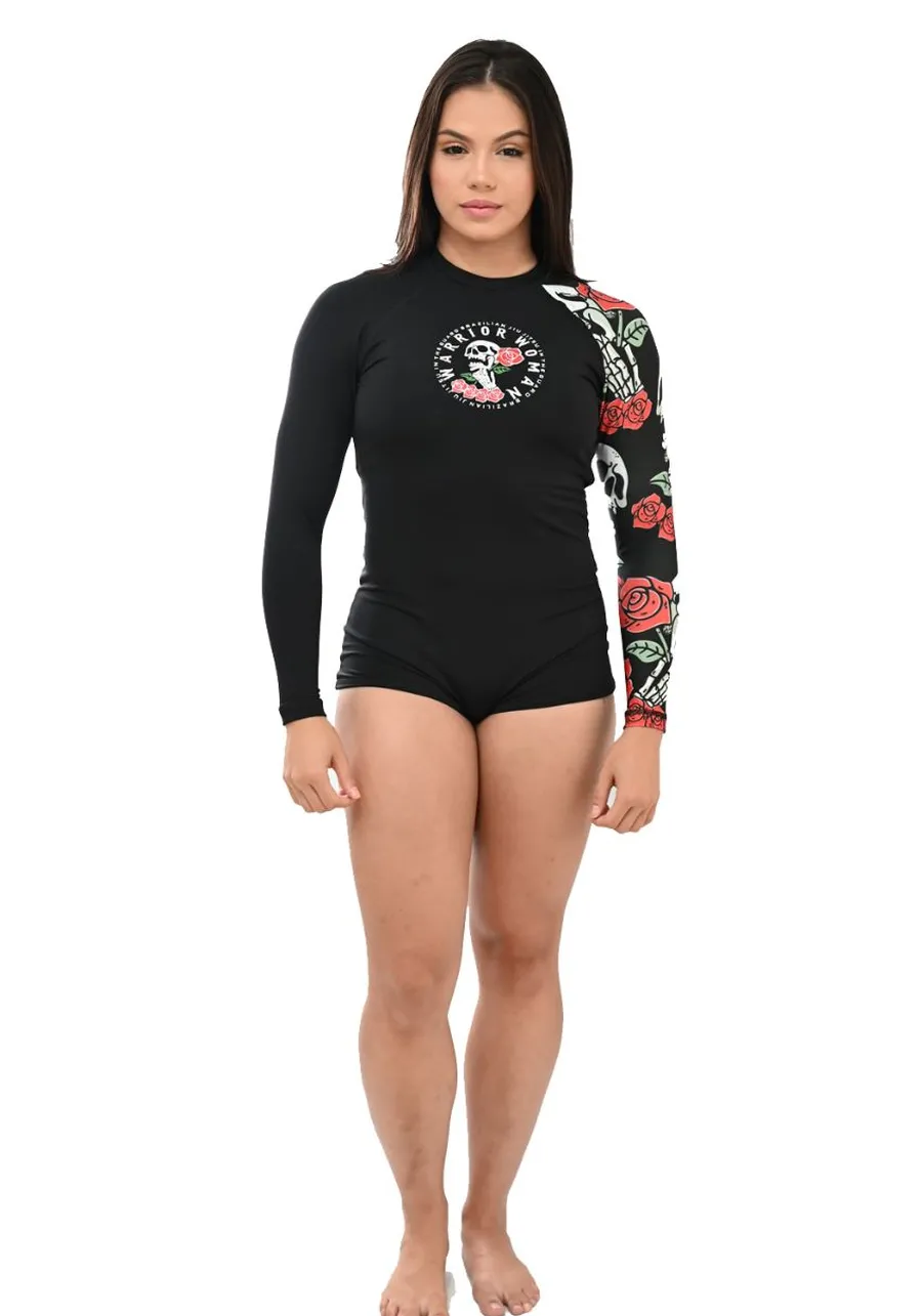 Body Feminino Jiu-Jitsu Red